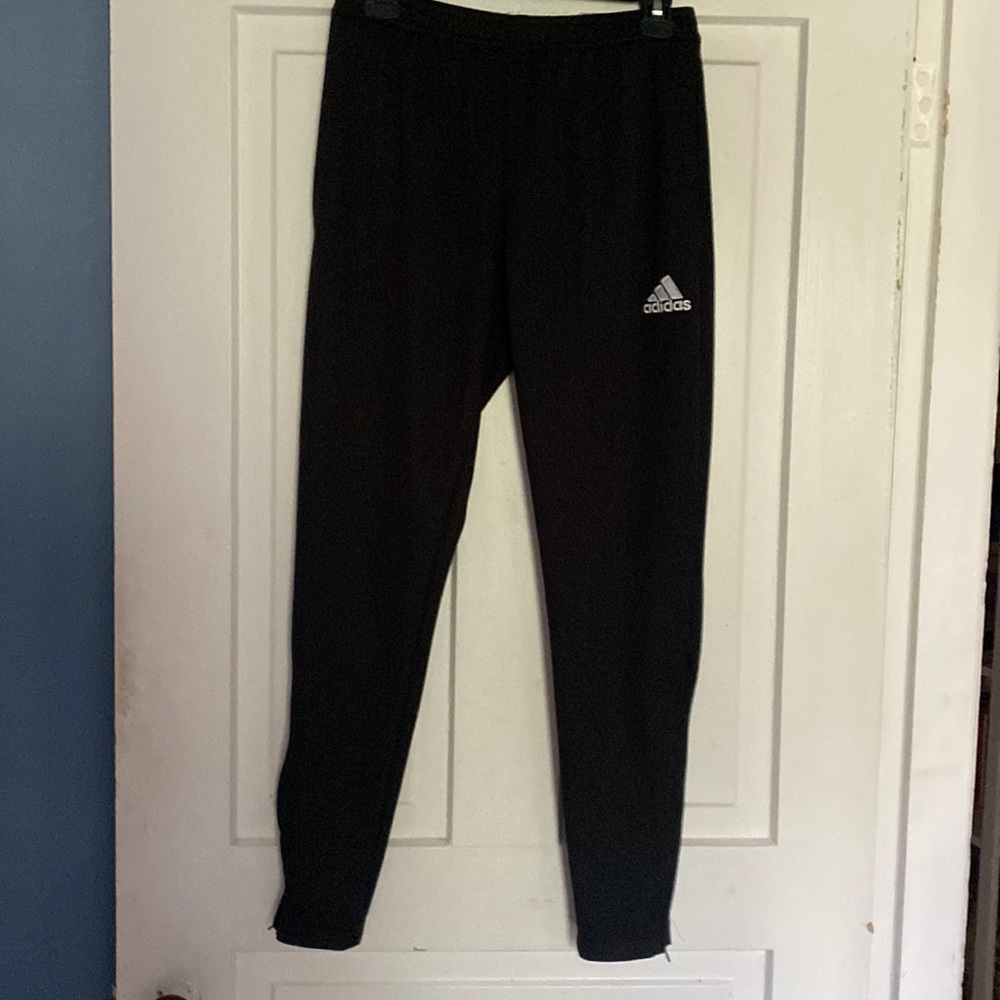Adidas running pants. Men’s medium, black